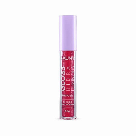 Gloss Hidra Luminous Blossom Glow Bauny 3,5g