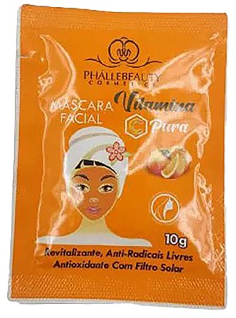 Máscara Facial Phállebeauty Vitamina C 10g