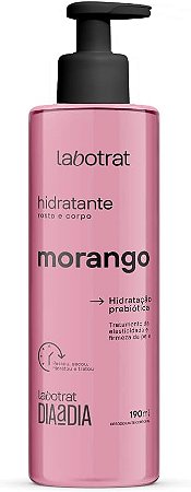 Hidratante Rosto e Corpo Labotrat Morango 190ml