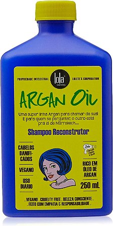 Shampoo Reconstrutor Lola Argan Oil 250ml