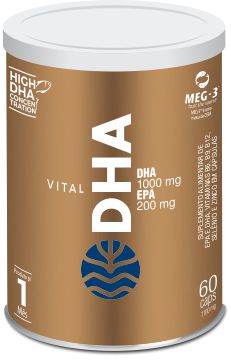 Vital DHA - 60 cáps de 1000mg