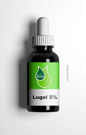 Solução Lugol 5% 30ml.