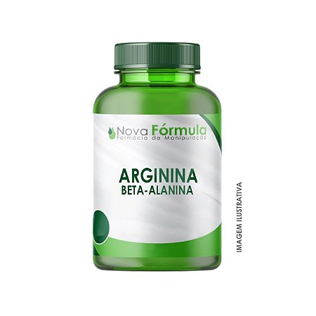 Arginina 300mg com Beta-Alanina 300mg