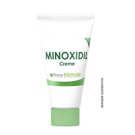 Minoxidil 5% em Creme 120g.