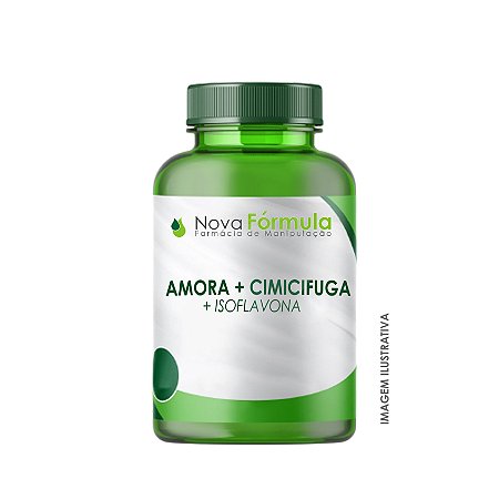 Amora 200mg + Cimicifuga 40mg + Isoflavona 80mg