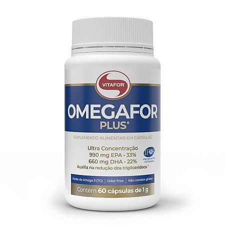 Omegafor Plus - 60 cap - Vitafor