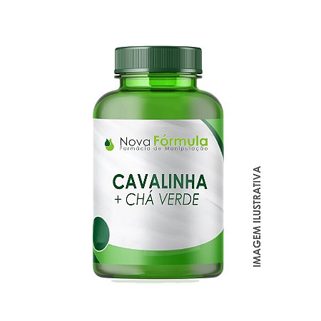 Cavalinha 250mg + Chá verde 150mg