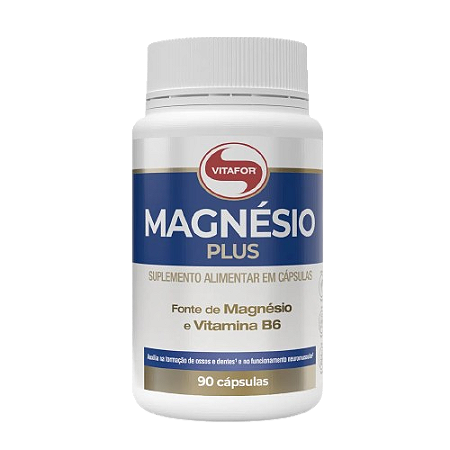 Magnésio Plus 90 cap - Vitafor