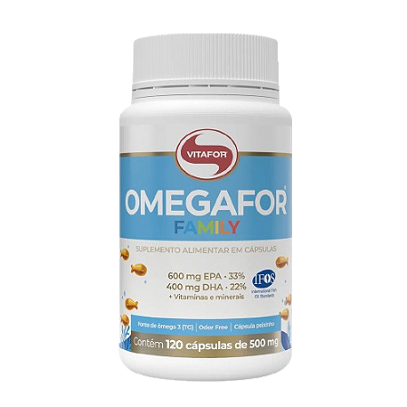 Omegafor Family 120 Cápsulas - Vitafor