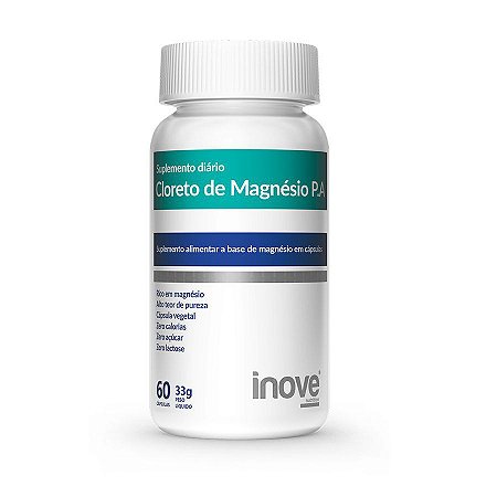 Cloreto de Magnésio P.A Inove Nutrition 60 caps.