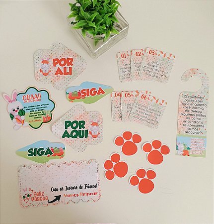 Kit Caça aos Ovos de Pásccoa