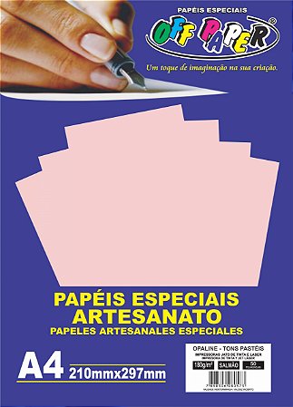 Papel Candy color A4 180grs pct com 20 fls