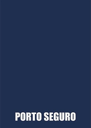 Papel Color Plus 180g A4 Porto Seguro - Azul escuro - UNIDADE