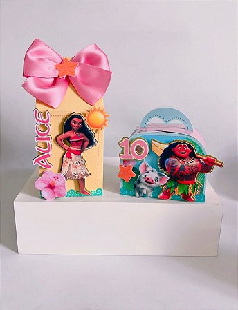 Arquivo de corte Caixas Moana