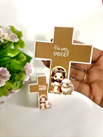 Card Cruz Páscoa Modelo Escuro