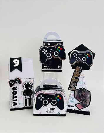Personalizados Video Gamer Arquivo de corte