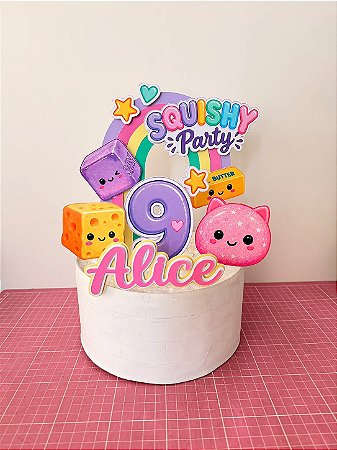Arquivo de corte Topo de Bolo Squishy