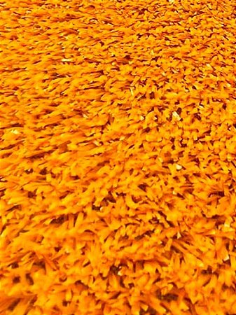 Grama Sintética Color Amarela Anti Chama - 12mm M²