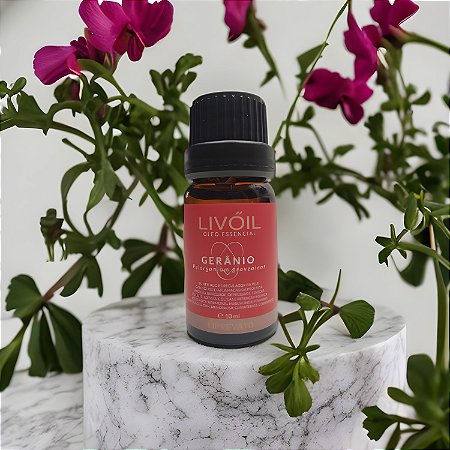 ÓLEO ESSENCIAL DE GERÂNIO ORGÂNICO 10ML