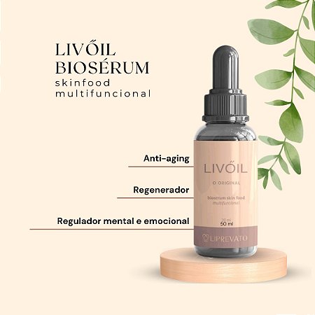 LIVŐIL BIOSÉRUM SKINFOOD MULTIFUNCIONAL - 30 DIAS DE USO
