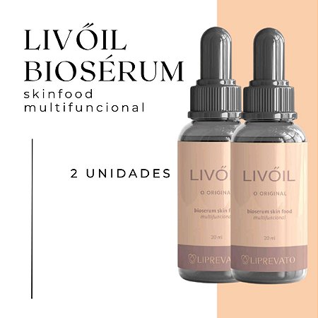 LIVŐIL BIOSÉRUM SKINFOOD MULTIFUNCIONAL - 60 DIAS DE USO