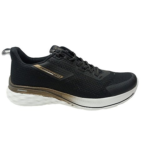 Tênis Pegada Masculino Esportivo Super Confortável  Preto