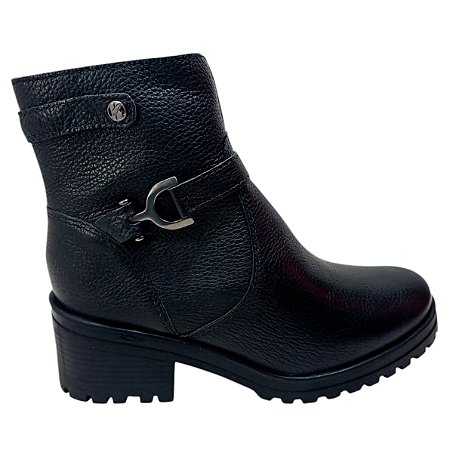 Bota Bottero Feminina Em Couro Lançamento Outono Inverno