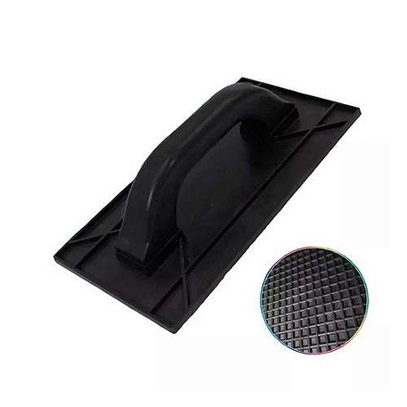DESEMP POLIESTIRENO ESTRIADA METASUL17X30CM PREMIUM PRETA