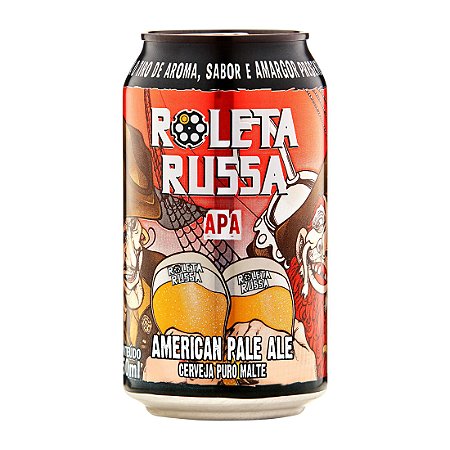 Cerveja Roleta Russa APA Lata 350ml