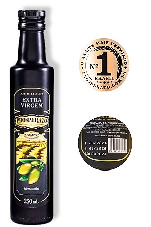Azeite Extra Virgem Prosperato Exclusivo Koroneiki 250 mL