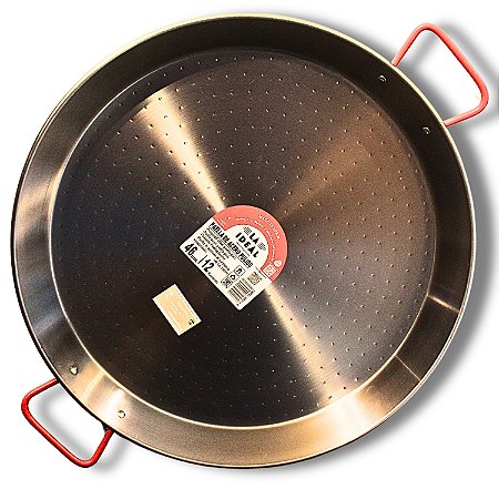 Paellera Valenciana Garcima 46 cm polida - 12 Porções