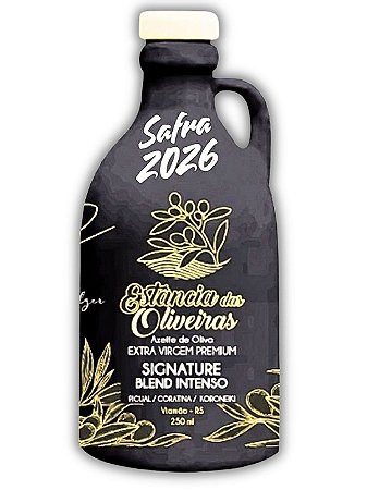 Azeite de Oliva Estância das Oliveiras BLEND SIGNATURE – 250 ml – Cerâmica)