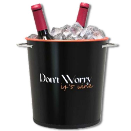 Balde retrô It’s Wine - 5 Litros