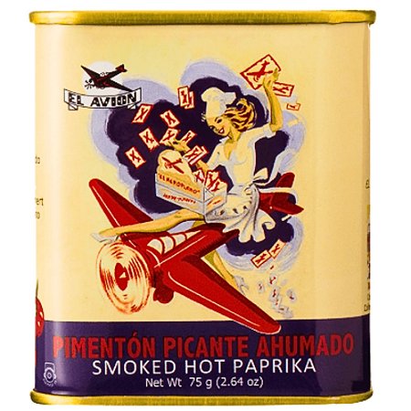 Páprica Picante Defumada El Avion 75g