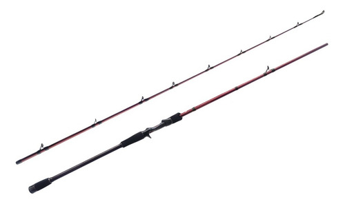 Vara Carretilha Lumis New Power Carbon 2.70m-50lb - 2 P - G3 Black Piano