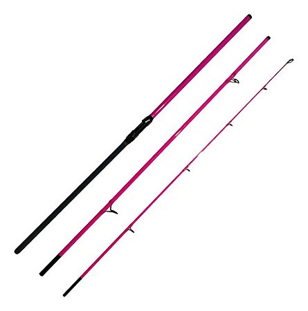Vara De Pesca De Praia Saint Cunning Cast 4.20m Rosa- 3 Pts Rosa