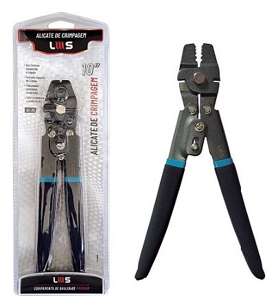Alicate De Crimpagem Lumis 25,4cm -  Para Empate De Pesca