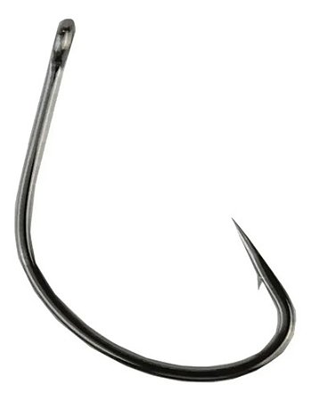 Anzol Kenzaki Snook Hook Pro No2 Black Carbon Japonês 7 Pçs