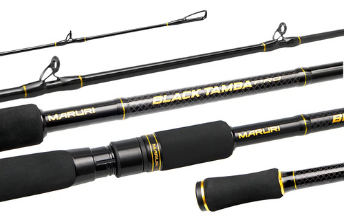 Vara Maruri Black Tamba Pro 2.40m-60lb - Molinete - 2 Partes