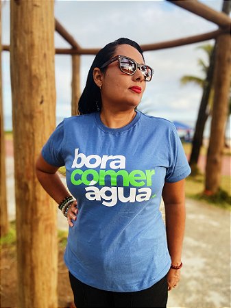 Baby Look BORA COMER ÁGUA
