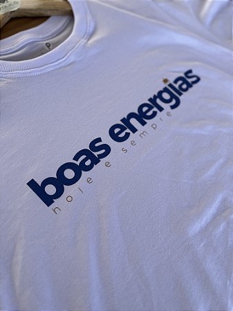 Camisa Infantil Boas Energias