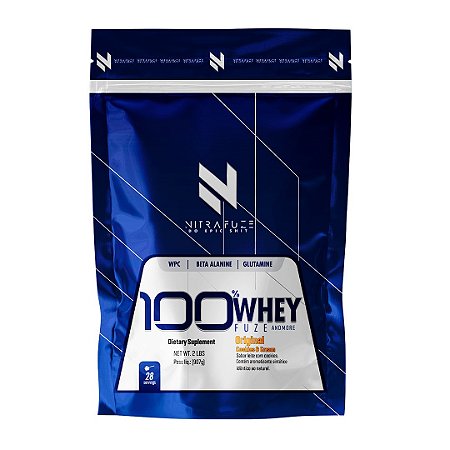 100% WHEY FUZE REFIL 907G