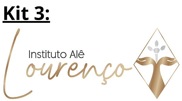Kit 3 -Instituto Alê Lourenço (COD. 10432)