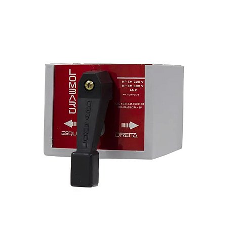 CHAVE REVERSORA TRIFÁSICA LOMBARD 10 CV 60A