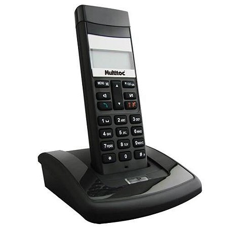 TELEFONE SEM FIO MULTITOC  PRETO MU210A