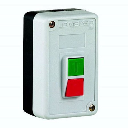 CHAVE BOTÃO MONOFÁSICO 30A MODELO 3023M LOMBARD