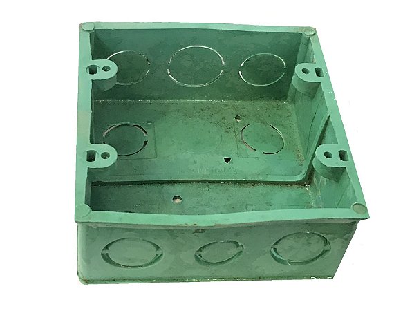 CAIXA PVC 4X4 VERDE