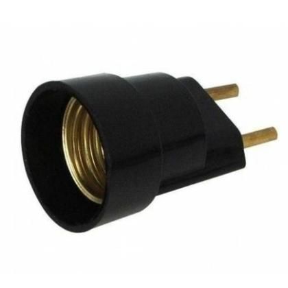 PORTA LÂMPADA E27 COM ADAPTADOR