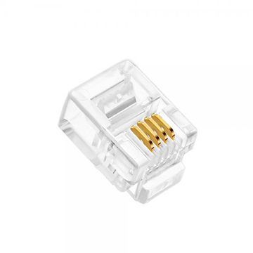 PLUG MODULAR MASTER RJ 11 6X4