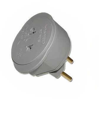 PINO ADAPTADOR 2P  INTERNEED CINZA